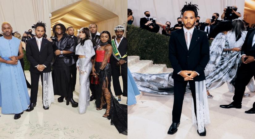 Hamilton courts controversy by supporting Ã¢ÂÂBlack creatives' in Met Gala.