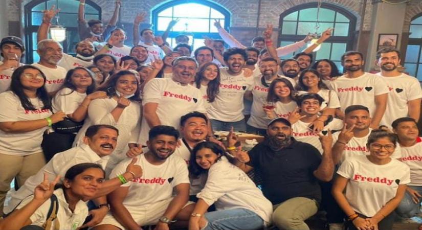 Kartik Aaryan wraps up shooting of 'Freddy'.