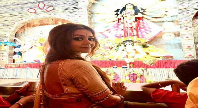 Devoleena shares joy of Durga Puja pandal-hopping in Assam.