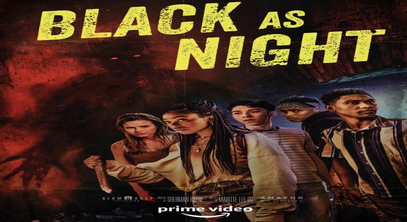 AS BLACK AS NIGHT.