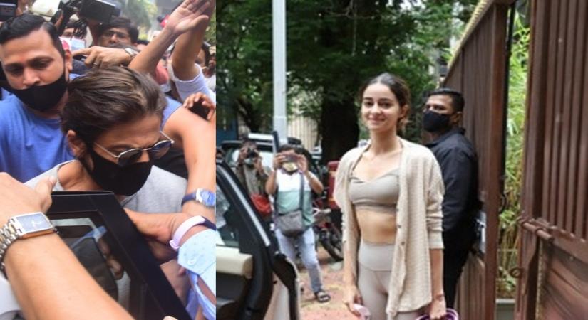 SRK and Ananya Pandey.