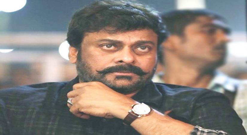 Telugu megastar Chiranjeevi.