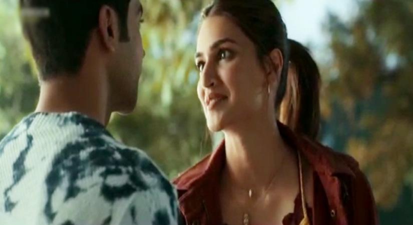 Rajkummar and Kriti Sanon.