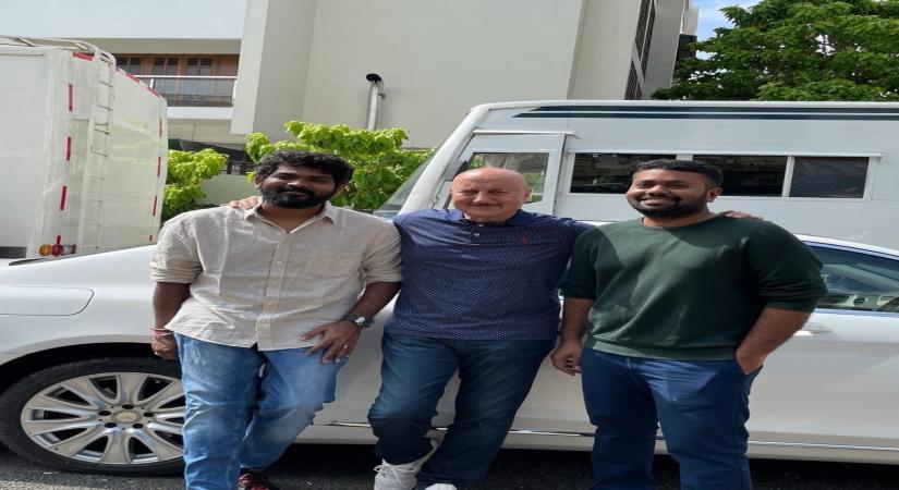 Anupam Kher, Ashwin Saravanan.