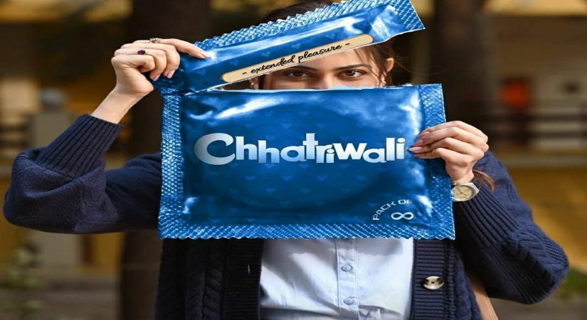 First look of Rakul Preet Singh's condom comedy 'Chhatriwali' out.