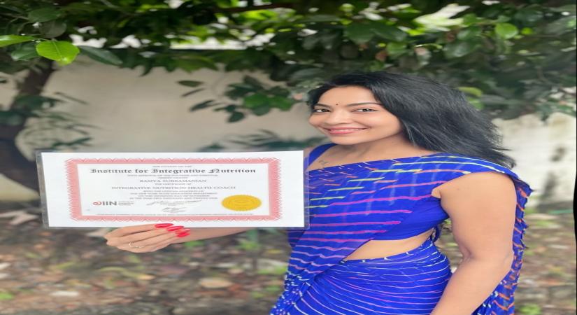 Actress Ramya turns health coach.