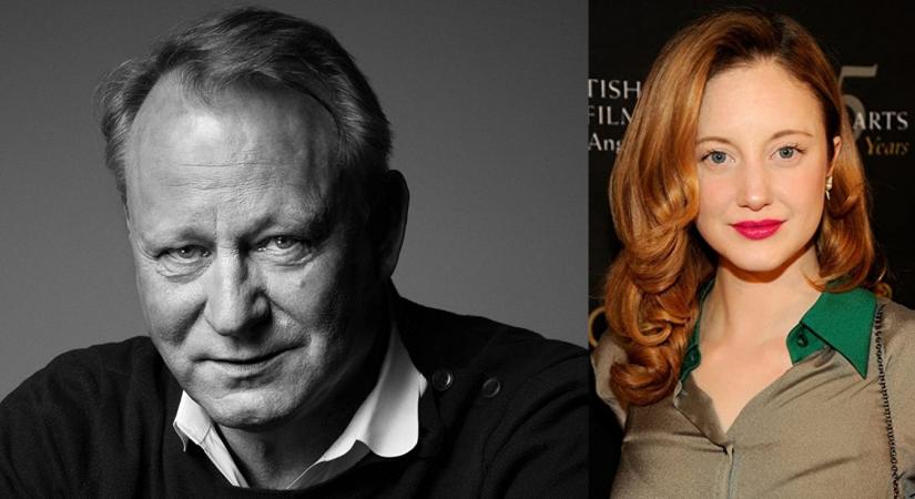 Andrea Riseborough and Stellan Skarsgard.(photo:IMDB.com)