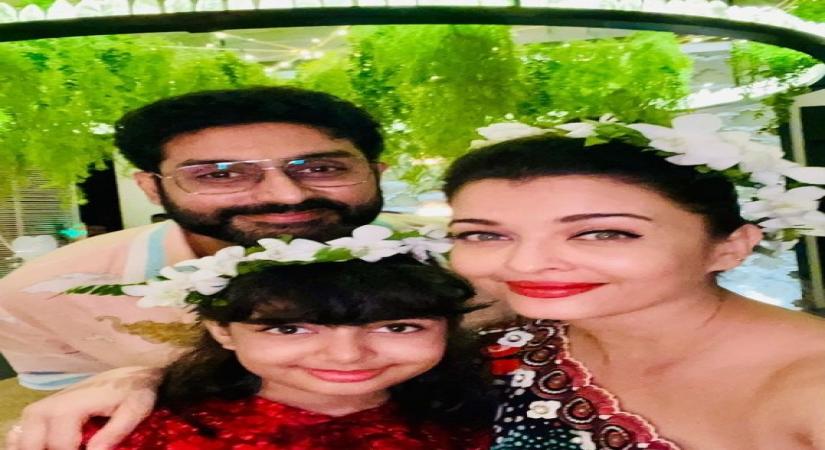 Aishwarya Rai and Abhishek Bachchan.(photo:Instagram)