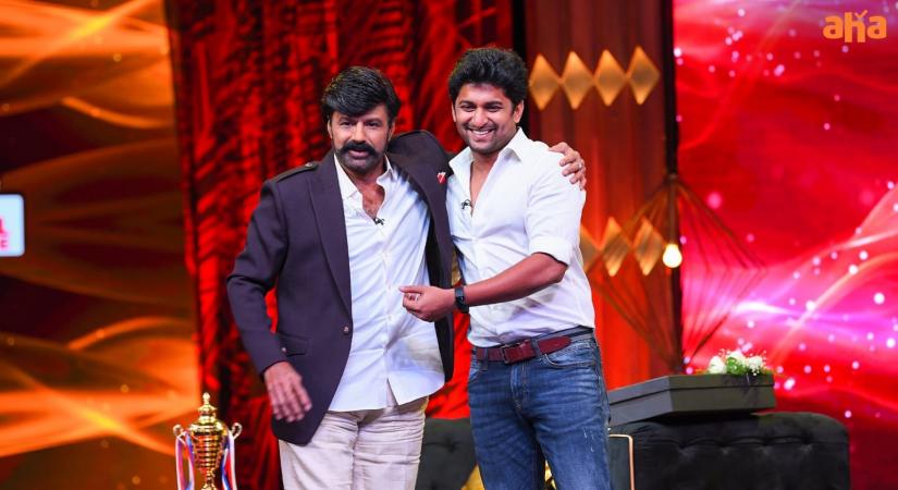 Nani With Balakrishna- Unstoppable with NBK.
