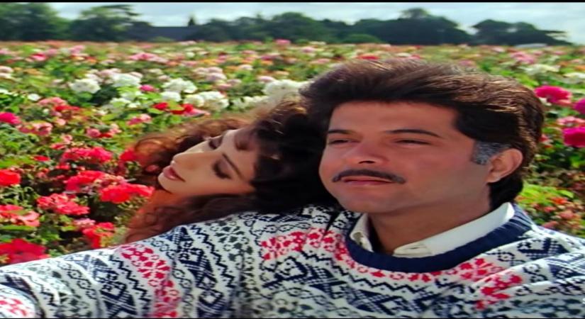 Anil Kapoor and Sridevi. (photo:instagram)