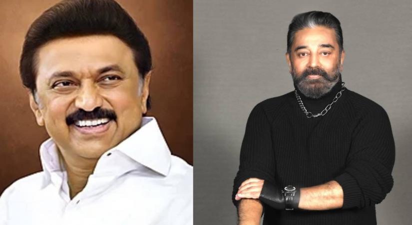 Kamal Haasan and M. K. Stalin.