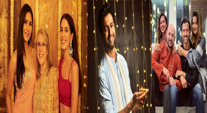 Bollywood stars light up sparkling Diwali with their wishes.
