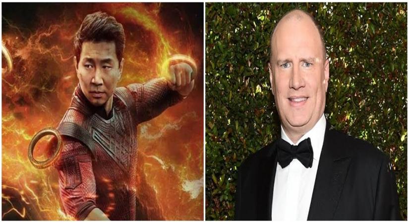 Kevin Feige and Shang-Chi