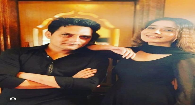 Sara Khan and Rahat Kazmi.