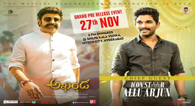 Allu Arjun- Balakrishna
