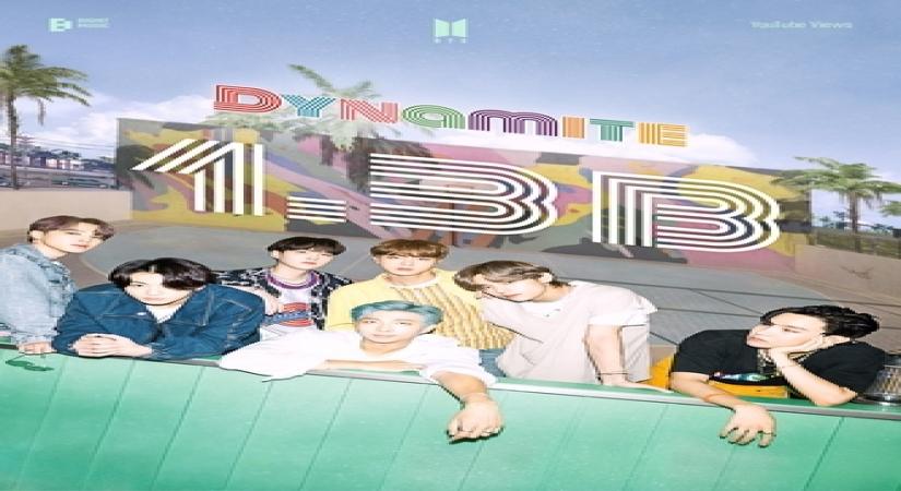 'Dynamite', BTS's 1st English-language track, crosses 1.3 bn YouTube views.
