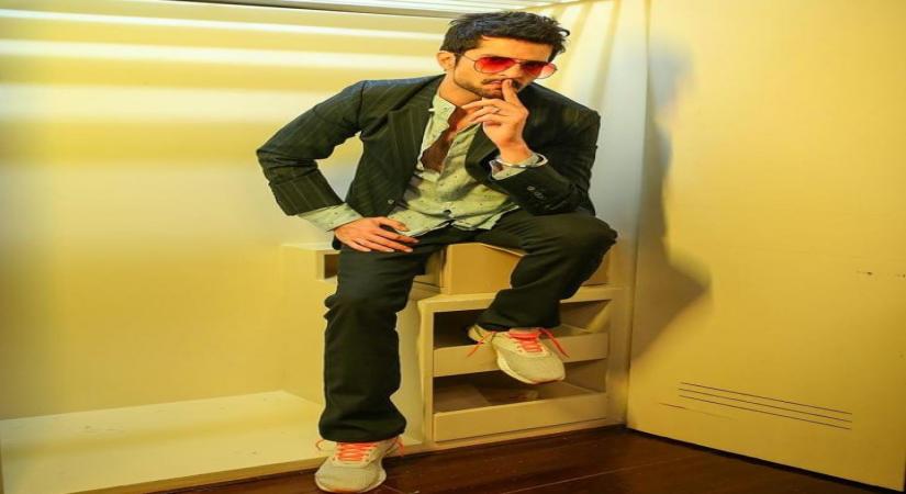 Indian actor Raqesh Bapat.