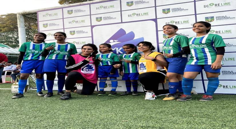 Rima Kallingal bats for Kerala women's football league