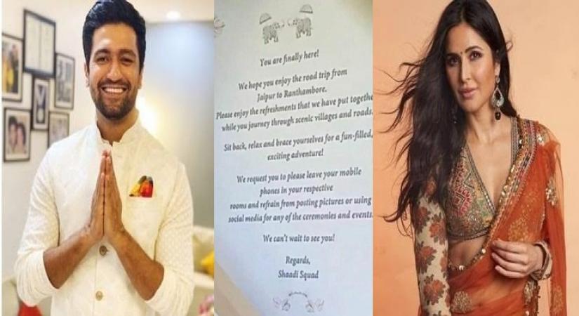 'KatVic' wedding: Welcome note from wedding venue goes viral