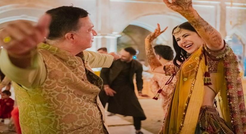 Vicky Katrina sangeet.