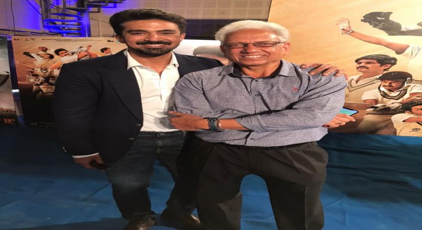 Saqib Saleem and Mohinder Amarnath
