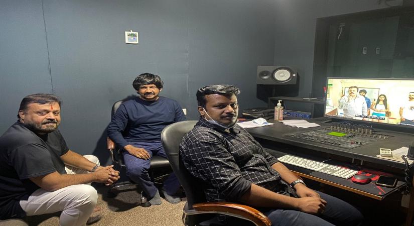 Suresh Gopi dubs for Vijay Antony's 'Tamilarasan'.