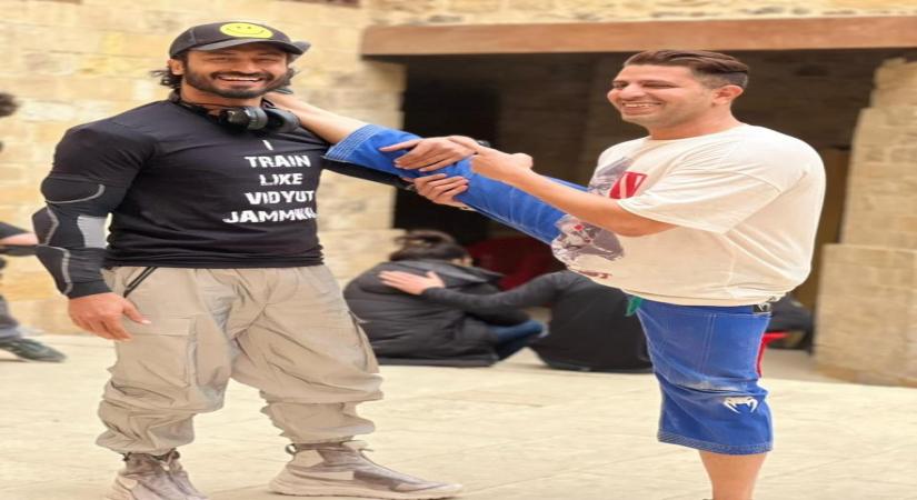 Farouk Kabir and Vidyut Jammwal