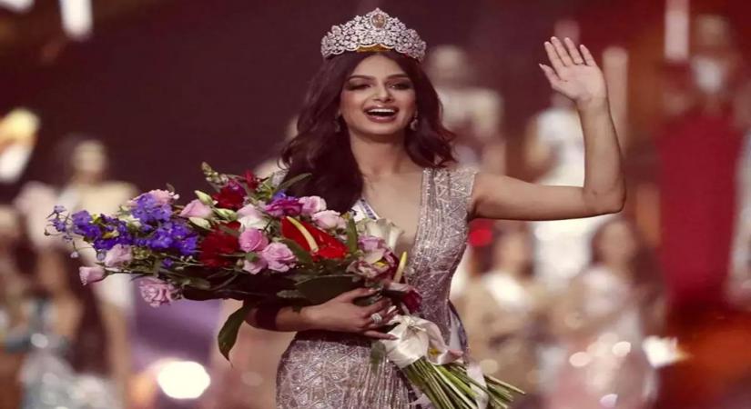 India's Harnaaz Sandhu crowned Miss Universe 2021.(Photo:MISS UNIVERSE Twitter)
