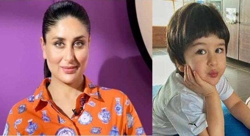 Kareena Kapoor and Taimur.