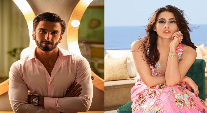 Ranveer Singh and  Sara Ali Khan.