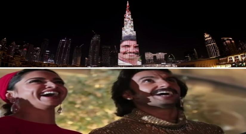 '83' trailer lights up Burj Khalifa.