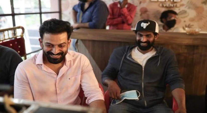 Prithviraj Sukumaran and Rana Daggubati