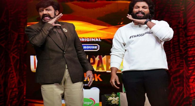 Allu Arjun- Balakrishna.