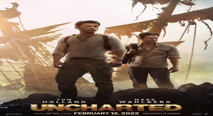 Tom Holland and Mark Wahlberg 'Uncharted'.