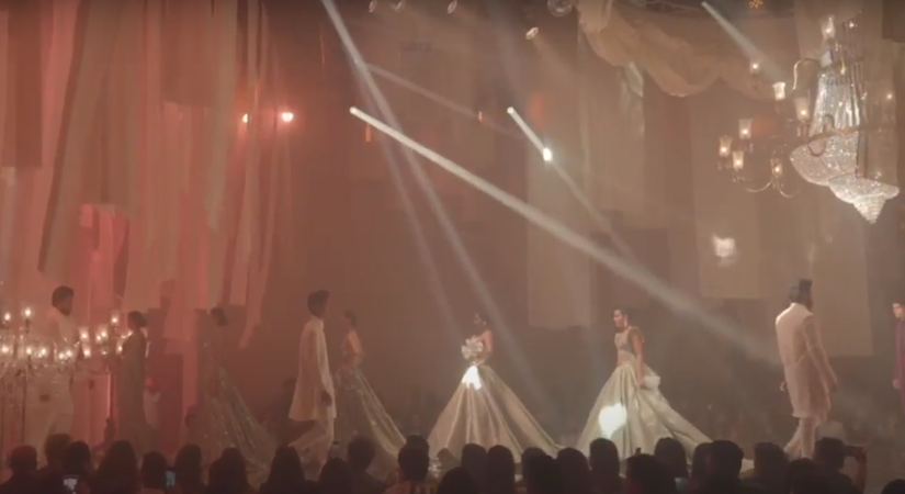 Historic moment from Lakmé Fashion Week when the stage was set for the opening show