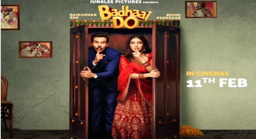 Rajkummar, Bhumi's secret is out with 'Badhaai Do' trailer.