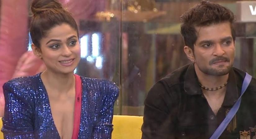 Shamita Shetty and Raqesh Bapat.