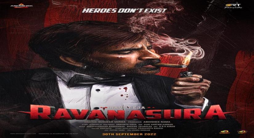 Work on Ravi Teja's Ravanasura begins.