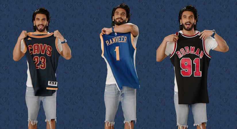 Mamba Mentality, The Prodigal Son, And Big Diesel: Ranveer Singh Displays His Favorite NBA Jerseys