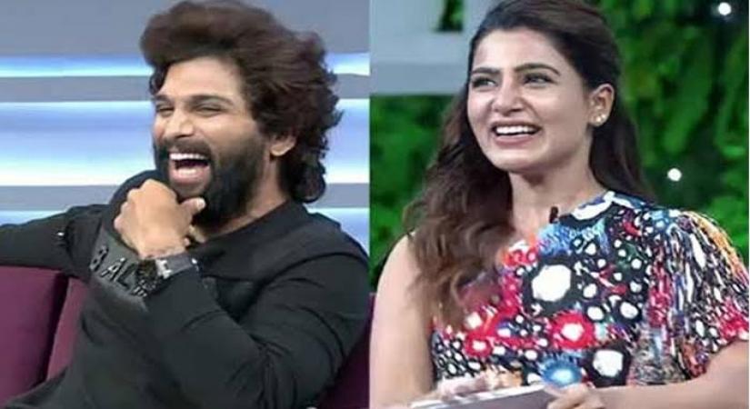 Samantha- Allu Arjun