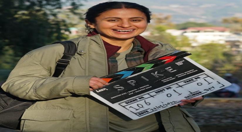 Indian actress Rasika Dugal.