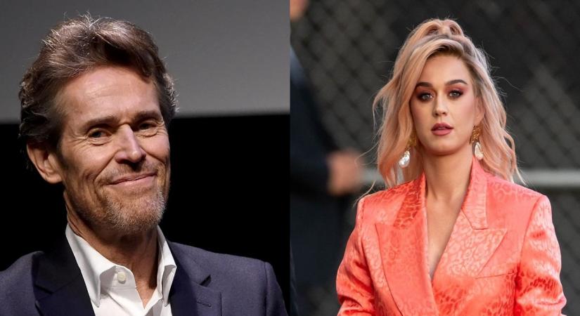 Willem Dafoe and Katy Perry 'SNL'