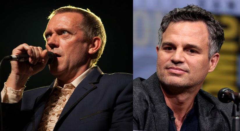 Mark Ruffalo and Hugh Laurie.(photo:wikipedia)