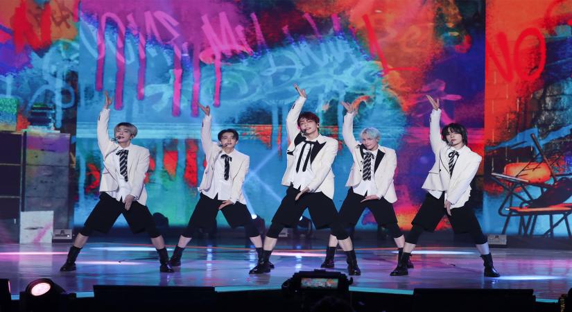 K-pop band TXT perform 22 songs at 'Act: Boy' online live concert.
