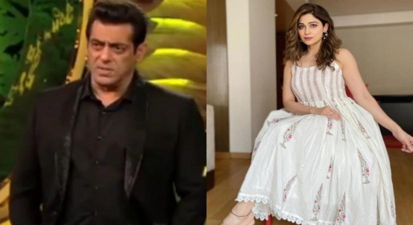 shamita shetty with salman khan.