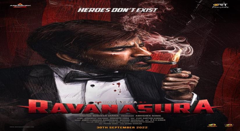 Ravi Teja's Ravanasurs to hit screens on Sept 30.