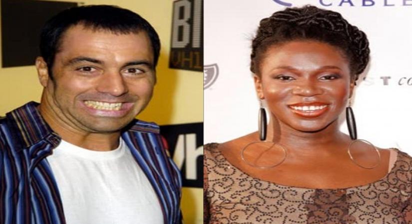 Joe Rogan and India Arie.