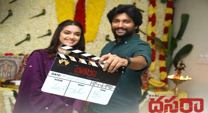 'Dasara'- Nani-Keerthy Suresh.