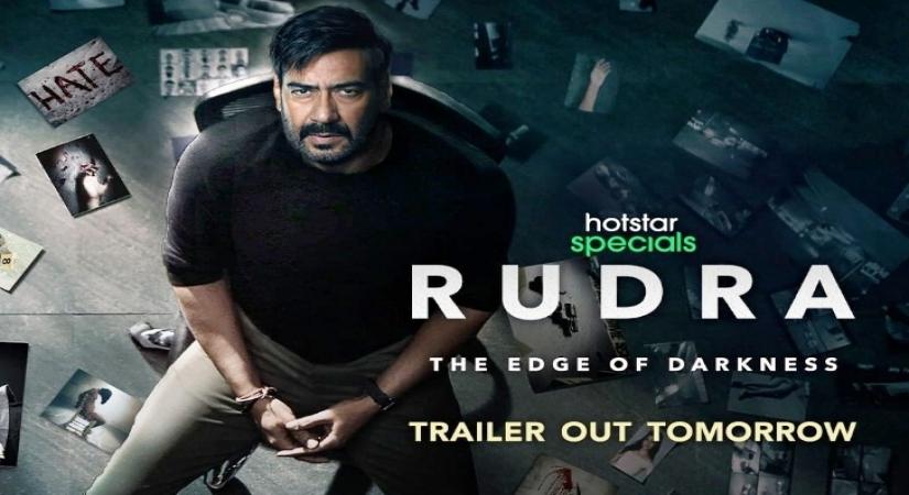 Rudra: The Edge of Darkness' poster.(photo:instagram)
