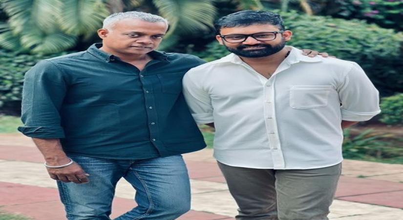 FIR Director Manu Anand clicks first pic with mentor Gautham Menon